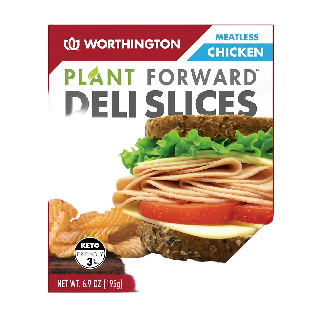 Worthington Deli Slices Chicken — 6.9 oz