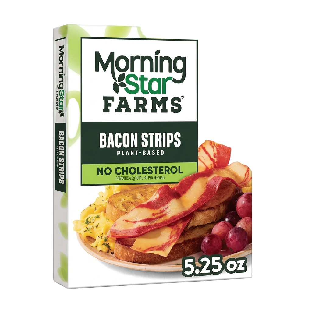 MorningStar Bacon Strips — 5.25 oz