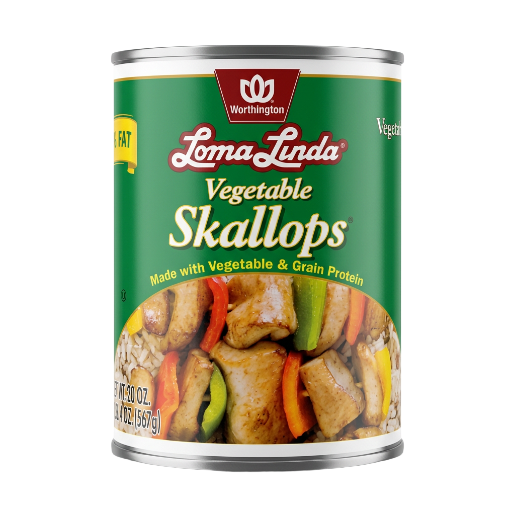 Vegetable Skallops — 20 oz