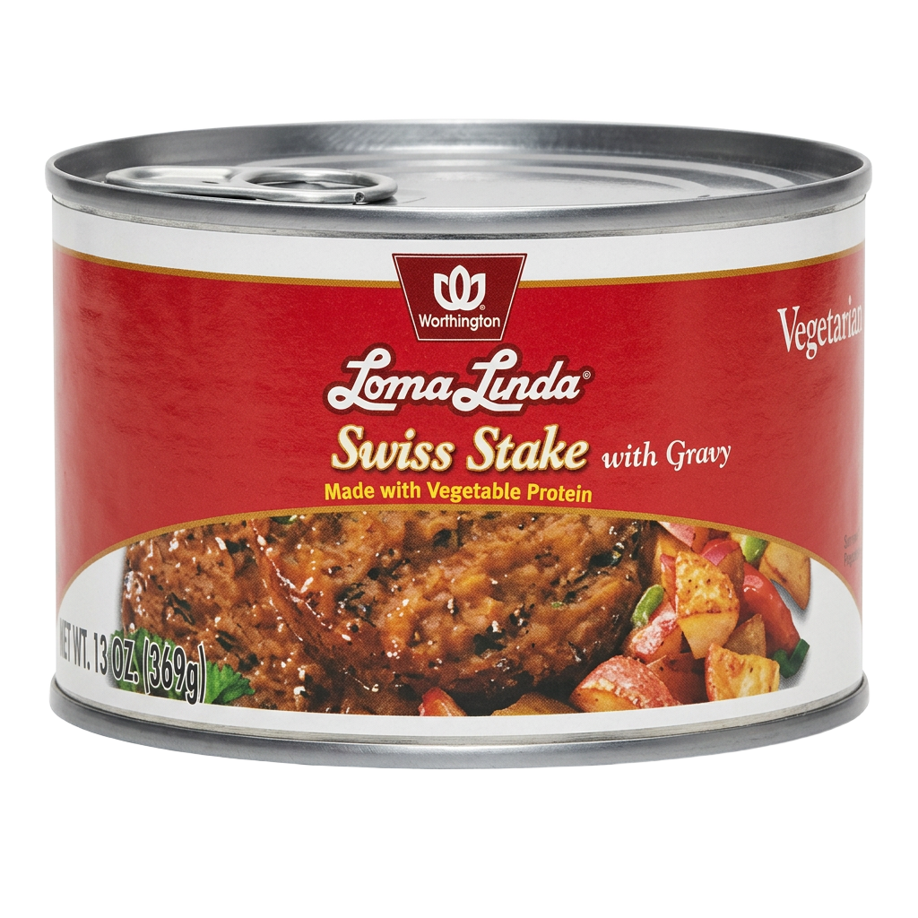 Swiss Stake w/ Gravy — 13 oz
