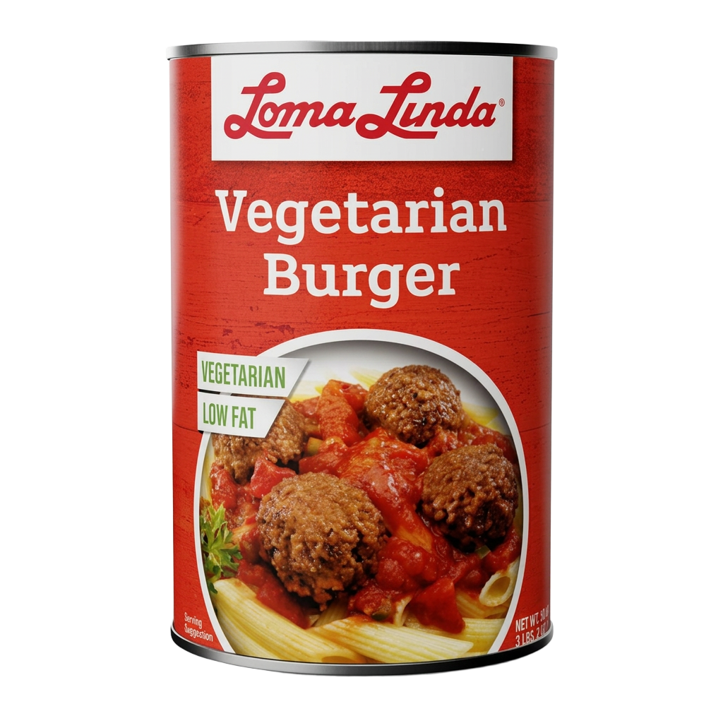 Vegetarian Burger — 40 oz