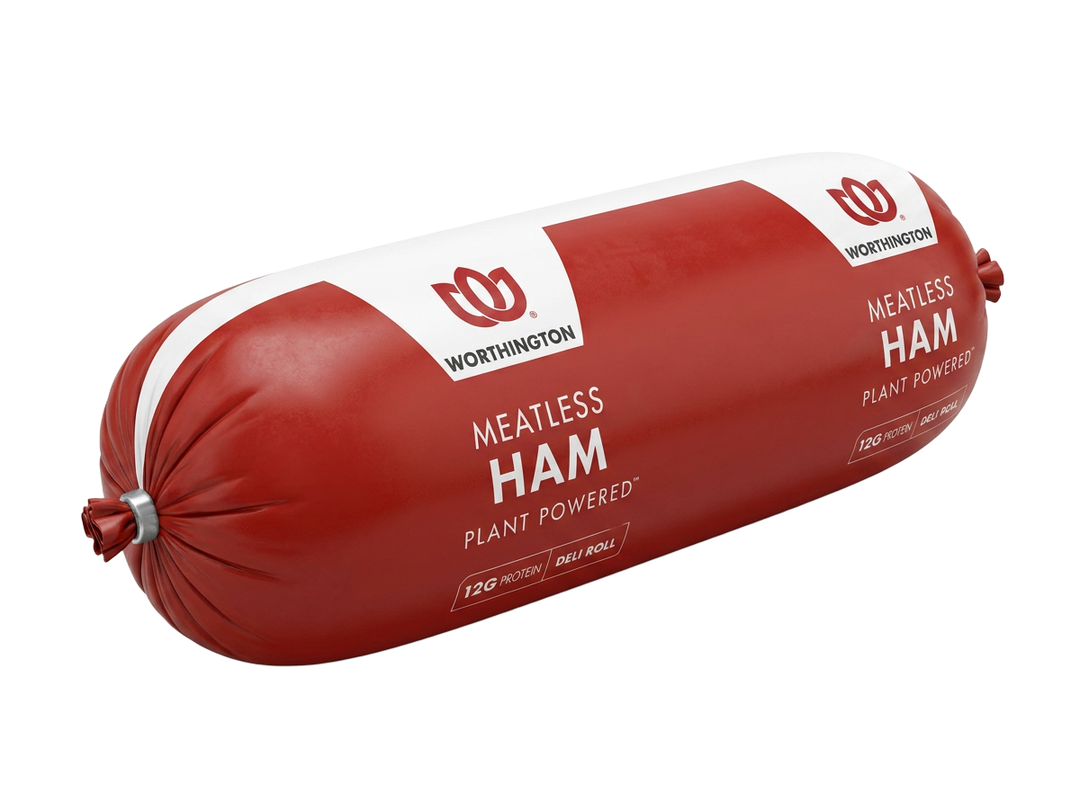 Worthington Meatless Ham Deli Roll — 1.5 lb