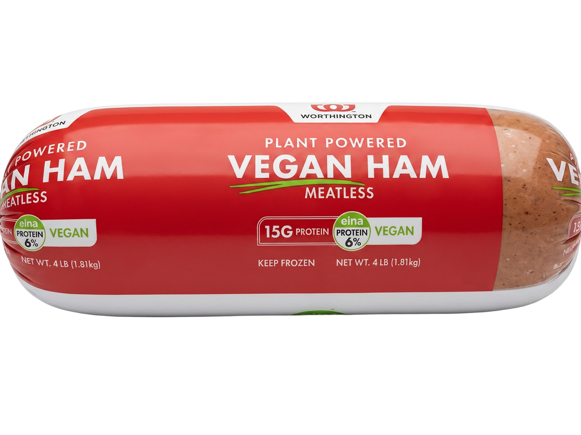 Worthington Vegan Ham Roll — 4 lb